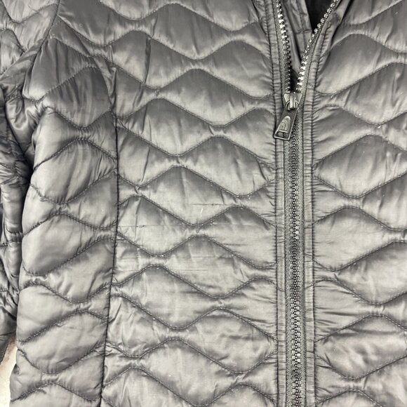 The North Face Women's ThermoBall Insulated Hooded Parka II  Black Size XS - Picture 15 of 16